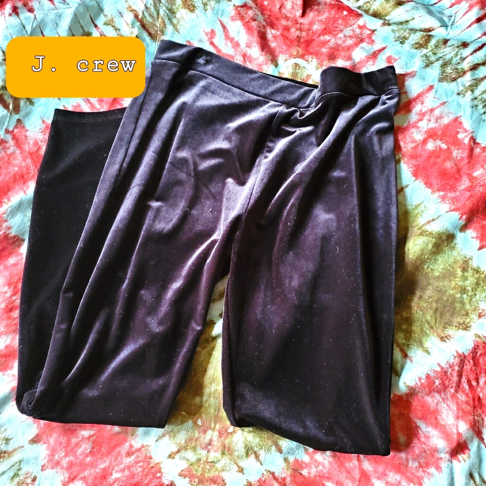 J. Crew Velvet Pant